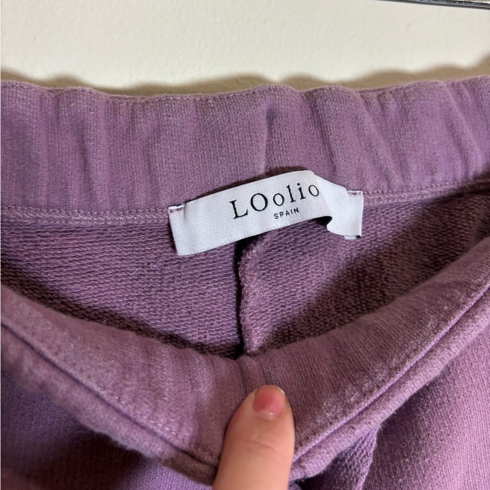 LOOLIOS HEPHAESTUS SWEATPANTS Men’s Drawstring Purple Large - Picture 6 of 8